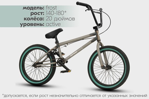 BMX 713BIKES Frost R /20 дюймов BMX 713BIKES Frost R /20 дюймов